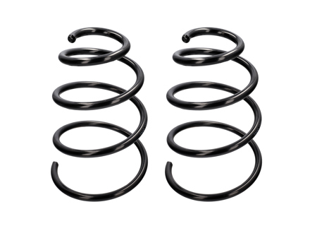 Kit de muelles helicoidales delanteros (2 unidades) para Porsche 986 Boxster (sin suspensión deportiva) 1997-2004 - 98634353101504, 98634353109504, 98634353105504 - 93637