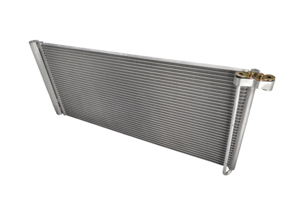 Condenseur de radiateur de climatisation (Air Con). Porsche 970 Panamera - 97057311100, 97057311101