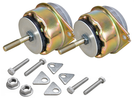 Engine mount kit, SET OF 2. Porsche 964 C4 Targa & Cabrio - 96537504900, 96537505000