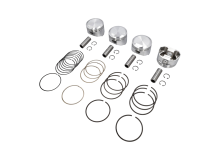 Piston set, JE Forged 86mm. Porsche 356 C /912 - 008 11 86JEP, 0081186JEP