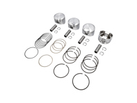 Kolbensatz, JE Forged 86mm. Porsche 356C /912 - 008 11 86JEP, 0081186JEP