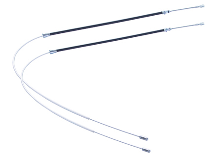 Handbremsseile 2er Set. Porsche 996 C2 / C4 / C4S / 996 Turbo / 996 GT3 - 313097390322, 313 09 739 03 22, 9400060, 99642414100, 99642414110 - OEC-P00640