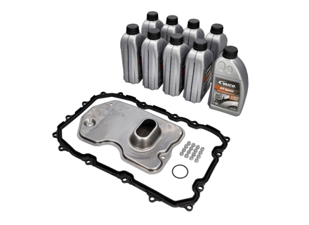 Getriebeölfilter- und -flüssigkeitssatz Porsche 955 / 957 Cayenne Tiptronic 95530740301 - 95530740300, 95530740301, 95539701600
