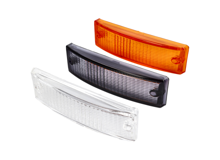 Lentille de clignotant, avant. Porsche 911 1974-89 - 91163191400