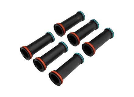 Spark plug tubes & gaskets. Set of 6 PORSCHE BOXSTER 986 / PORSCHE 996 3.4L - 99970734341, 99970721540