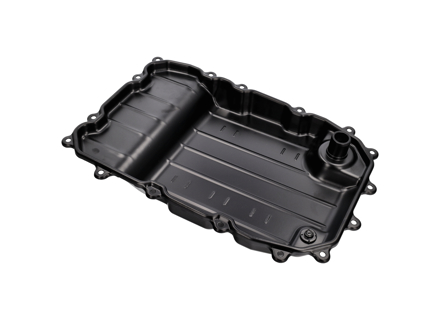 Coppa olio per cambio. Porsche 955 / 957 per cambio Tiptronic - 95532102501, 014245, 09D321361A, 09D321361A, 0AT321359, 95532102500, 09D321361 - URO-014245