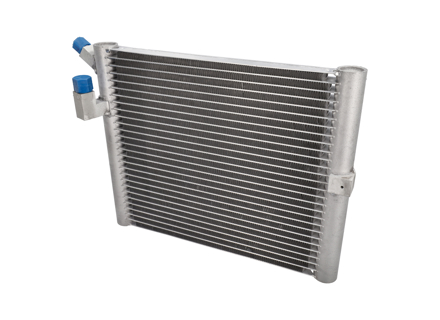 Radiatore aria condizionata (aria condizionata) condensatore. Porsche 964/993 - 99357301101, 993 573 011 01, 993.573.011.01, 35037, 96457301103, 99357301101, 99357301100, 99357301103, 8FC351300681 - AC316000S