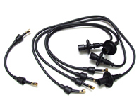 Ignition HT lead set. Porsche 356 / 912 / 914 - 61610995200, 0300.890.303 - ZEF303, ZEF303