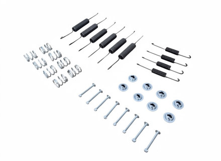 Accessory Kit Brake Shoes 40mm Front & Rear. Porsche 356 A / 356 B 1955-63 - 64442001, 35642001 - 356001-02