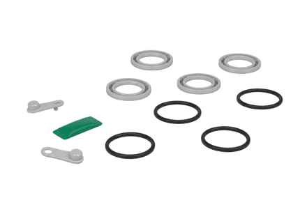 Remklauwafdichtingsset voor de voorrem (36 mm en 44 mm). Geschikt voor Porsche 964 / 993 / 996 / 997 / 924 / 968 - 92835191910, 95135191910, 92835191700, 92835191901 - 663602