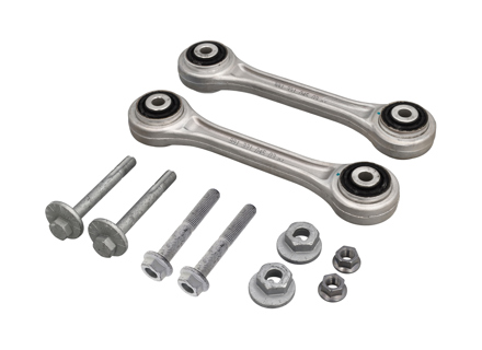 Track rods  SET OF 2  & bolts rear suspension. Porsche 991 - 9P1501529, 99133104503, 99133104520, 9P1501529A