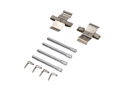 Brake pad retaining spring kit front. Porsche 914 1969-76 - 9143523616, 9143523616X, 90135191216, 90135191614, 90135191616 - 1664001010