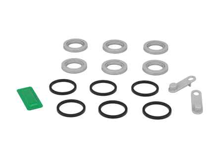 Hochleistungs-Bremssattel-Dichtungssatz 32 mm für Porsche 991 Turbo / GT2 RS mit PCCB - 9P1698671A, 99135291780 - 663202