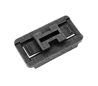 Low profile 14-pin plug connector housing base for engine loom. Porsche 911 / 914 / 924S / 928 / 944 S2 / 964 / 968 - 91161211502, 91161211305