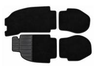 Floor Mat Set with Drivers Side Heel Protection Pad LHD. Porsche 964 / 993 - 00004315210, 000043152105FV - 9019002