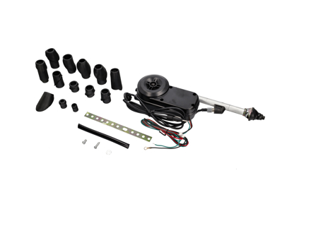 Elektrische Antenne Schwarz, Basis 28 mm. Porsche 911 1963-89 - EQ035200, 1600900200