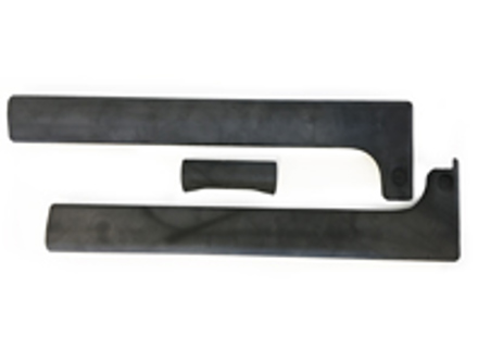 Knieschützer unteres Armaturenbrett (unbedeckt). Porsche 911 1986 >> / 964 - 964DAB001, 91155207000, 91155206900, 91155205001