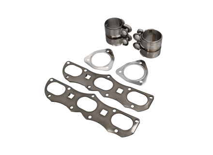 Exhaust fitting kit. Porsche 997 Carrera 3.6L / 3.8L MKII - 99711111330, 99711110730, 99711122030, 99711110731
