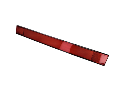 SCRATCHED RED Rear Centre Reflector Panel. Porsche 911 1974-89 - 91163143203