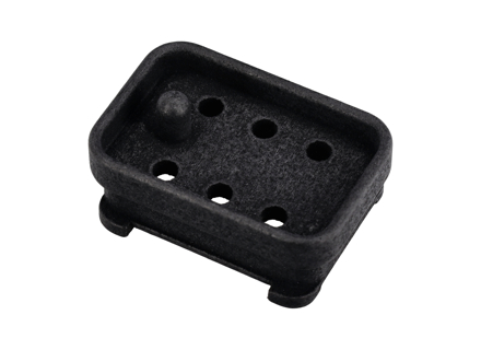 6-polige connectorbehuizing met pin. Porsche 911 / 964 / 924S / 928 / 944 S2 / 968 - 91161286801, 91161286702