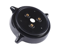 Spinta del corno della piastra di supporto. Porsche 356B/356C - 64434780305, 64434780306 - 1699550300