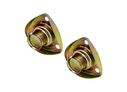 Stabilisator-/Torsionsstab-Befestigungsplatten, 2er-Set. Porsche 911 1965–73 / 930 75–77 / 914 - 90134375401 - PS8940, 1640550100