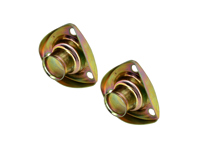 Stabilisator-/Torsionsstab-Befestigungsplatten, 2er-Set. Porsche 911 1965–73 / 930 75–77 / 914 - 90134375401 - PS8940, 1640550100