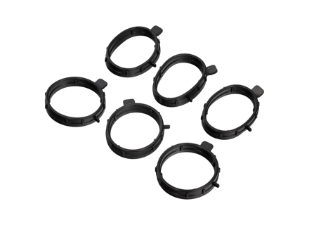 Gasket for spark plug holes in valve covers SET OF 6. Porsche 970 Panamera - 94810593702 - 523.100