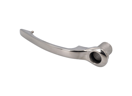 Maniglia della porta in cromo. Porsche 911 1965-68 / 912 - 9800003, 90153106120, 90153106220
