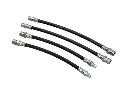 Caliper Brake Hoses FRONT &  REAR Porsche 911/912 1965-68 - 69535263100, 69535263101, 90135263202, 69535263102, 90135563203 - 90135563202/1