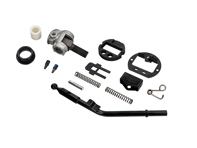 Kit de levier de vitesses court, tringlerie et ressort auxiliaire. Porsche 911 1974-86 (boîte de vitesses 915) - 91142493100, 91142401706, 91142401707, 91142401708, 91142401709, 91142401710, 91142401711, 91142401712, 91142401713, 91142401714, 91142401715, PCG42402000, 91142402404, 91142413901, 91442422400, 90142422900, 90142422901 - 1625