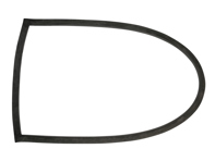 Guarnizione del finestrino posteriore 1/4 (interna). Porsche 356 COUPÉ - 64454390500, 64454390500 - 356102, 1686000400