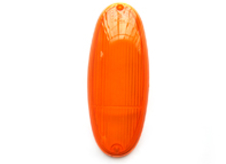 Indicator lens, front, Amber. Porsche 914 - 91463193710/2, 91463193710, P14915