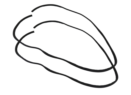 Deurrubber, kleptype, SET VAN 2. Porsche 911 1965-73 144" Coupé - 91153109501, 91153109502 - 9372E, 1685700400