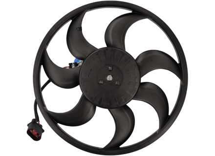 Ventilador de agua del radiador DC. Porsche 955 Cayenne S / 957 Cayenne - 95562413601, 95562413600