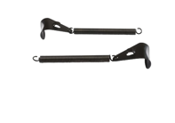 Battery clamp and spring set. Porsche 356 1950-65 - 64461115100, 64461115300, 111915331 - 8199450710