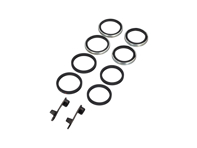 Rear Brake Caliper Piston Dust Cap and Seal Kit. Porsche 928 S4 / 928 GTS / 928 GT / 944 turbo - 95135291901, 95135291900