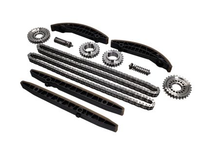 Kit de cadena de distribución del árbol de levas. Porsche 964 / 993 - 96410507900, 96410507901