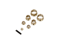 Pedal bushing upgrade kit. Porsche 911 / 912 / 930 - 91142354200, 91142334101, 91142334102, 90030900200, 90142325300, 90142334300, 91142354201 - 9400066