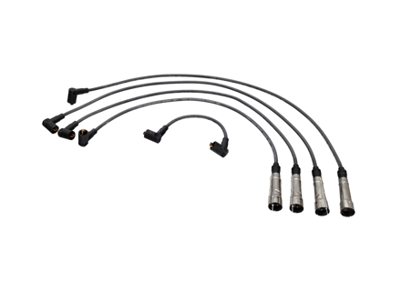 Juego de cables de alta tensión de encendido. Porsche 924 1977-85 - 93760910501, 93760910502, 93760910503, 93760910504, N038889B, N0388891
