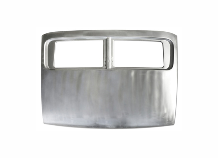Achterklep met middenstijl, aluminium. Porsche 911 F 1965-68 SWB - 90151201023 - 901.512.010.23, ECK 8215