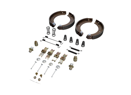 Handbrake shoes and spring kit. Porsche 911 1970-89 - PCG35209712, PCG35209711