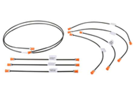 Remleiding set. Porsche 356 B-T5 - 64442305, 64442306, 64442313, 64442314, 69535260100, 69535260201 - 1661501010