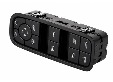 Driver’s Door Switch Panel - Windows, Mirrors & Tailgate Control. Porsche 971.2 Panamera / 9YA Cayenne - 971959858GHUO - 67417