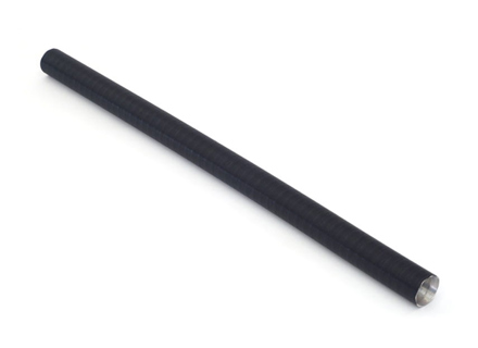 Blower hose, Black / aluminium. Porsche 911 1975-83 - 91121152201, 91121152200