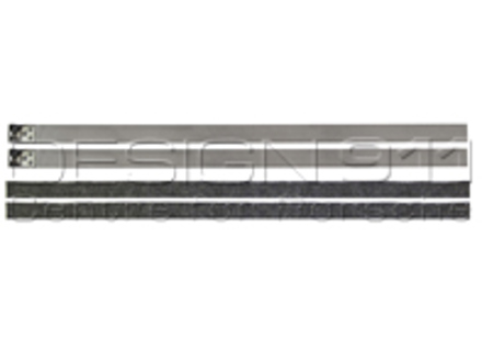 Fuel tank strap kit. Porsche 356 / 356A / 356BT5 1950-61 - 64420103100