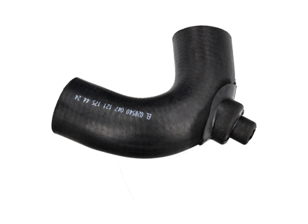 Radiator water angled hose. Porsche 924 - 047121175
