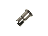 Roulement de pivot chromé pour 1/4 de fenêtre avant. Porsche 356 / 911 - 64454255801, 64454255800