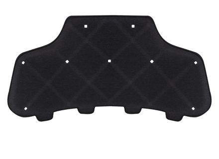Front bonnet sound/heat insulation mat. Porsche 9YA Cayenne 2.0L / 3.0L / 2.9L - 9Y0863831A - 9Y0 863 831 A