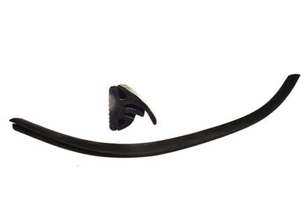 Rear 1/4 window upright seal. Porsche 356 B-T6 / 356 C - 64454320160